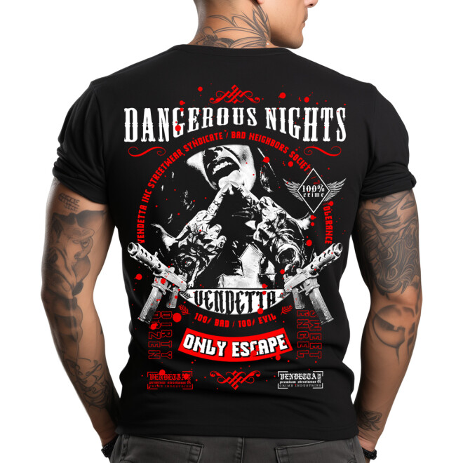 Vendetta Inc. Shirt schwarz Dangerous VD-1245 1