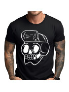 Stuff-Box Shirt schwarz Cool Skull F-0036 1