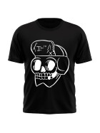 Stuff-Box Shirt schwarz Cool Skull F-0036 2