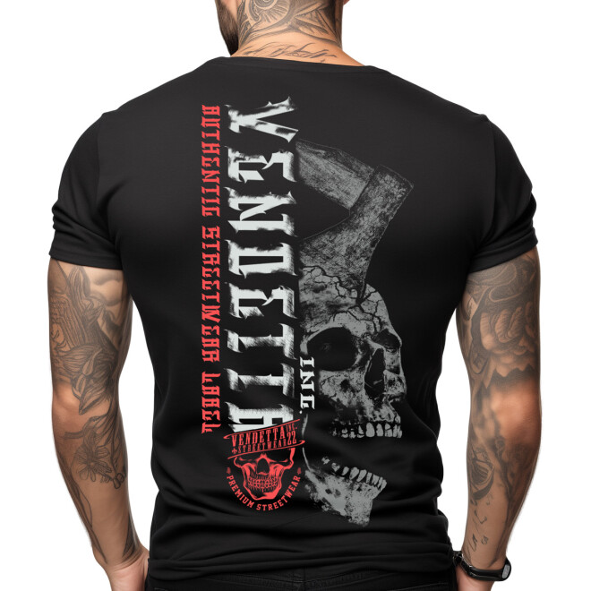 Vendetta Inc. Shirt schwarz Hatchet VD-1371 11