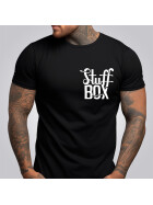 Stuff-Box Shirt schwarz schwarz Puke STB-1115