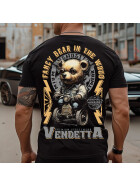 Vendetta Inc. Shirt schwarz Fancy Bear VD-1381 1