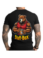 Stuff-Box Shirt schwarz Grizzly STB-1123 11