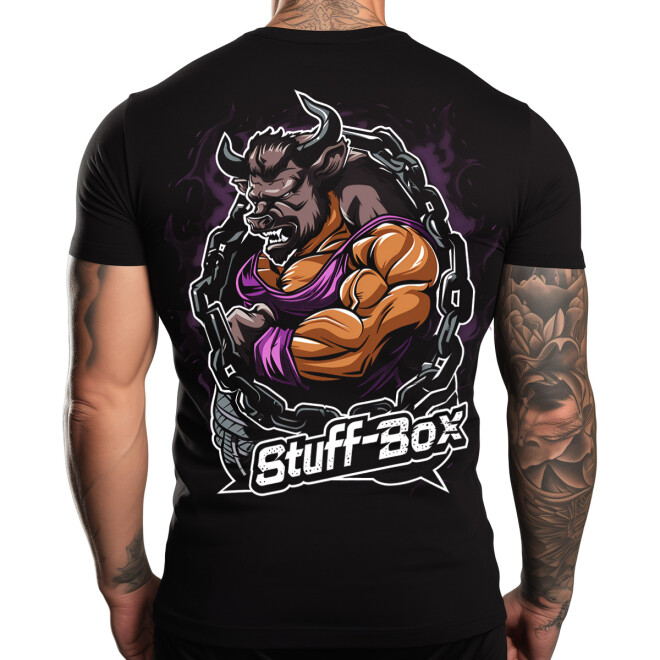 Stuff-Box Shirt schwarz Bestie 2.0 STB-1124 1