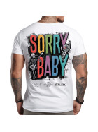Stuff-Box Shirt weiß Sorry Baby STB-1127 1