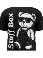 Stuff-Box Shirt schwarz Teddy 1.0 STB-1132 2