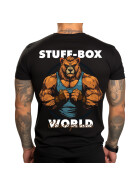 Stuff-Box Shirt schwarz Power STB-1120 1