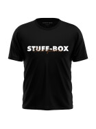 Stuff-Box Shirt schwarz Power STB-1120