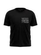Stuff-Box Shirt schwarz Punch Teddy STB-1075