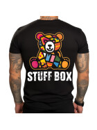 Stuff-Box Shirt schwarz Teddy Color STB-1144 2