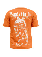 Vendetta Inc. Shirt orange Rules VD-1383 3