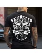 Vendetta Inc. Shirt schwarz Twin Skulls VD-1384 11