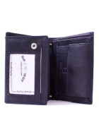Bag Street Geldbörse Leder schwarz 991c