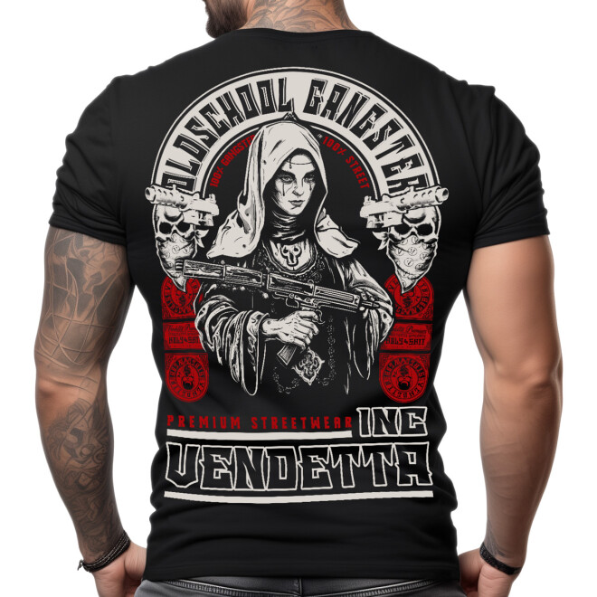 Vendetta Inc. Shirt schwarz Oldschool STB-1272 1