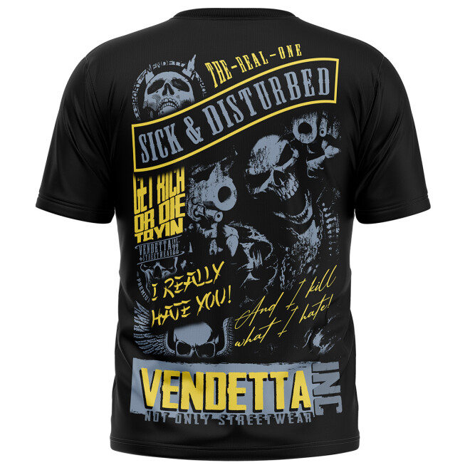Vendetta Inc. Shirt schwarz Disturbed VD-1222 11