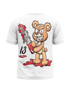Stuff-Box Shirt weiß Teddy Chainsaw STB-1156 11