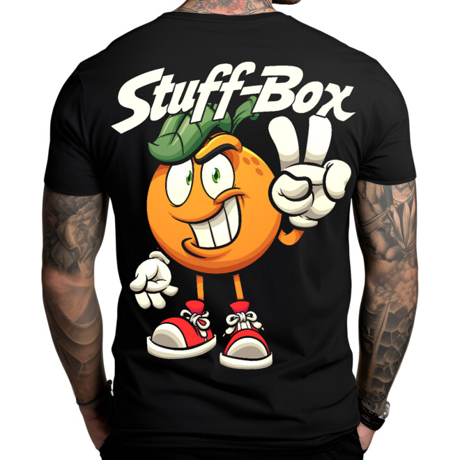 Stuff-Box Shirt schwarz Digger STB-1158 11