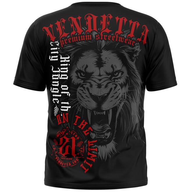 Vendetta Inc. Shirt schwarz King Lion VD-1422 11