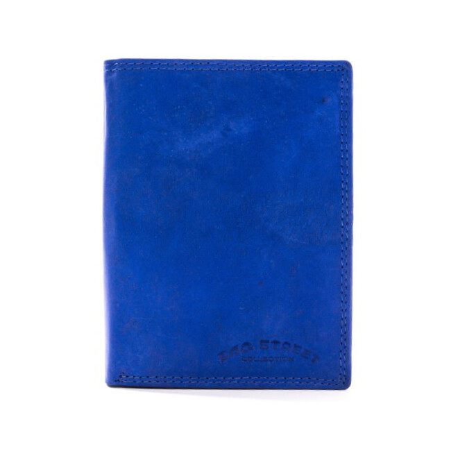 Bag Street Geldbörse Leder 564 c blau