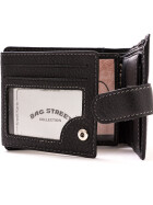 Bag Street Geldbörse Leder 5503 schwarz