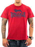 Lonsdale T-Shirt Logo 119083 dark red
