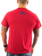 Lonsdale T-Shirt Logo 119083 dark red