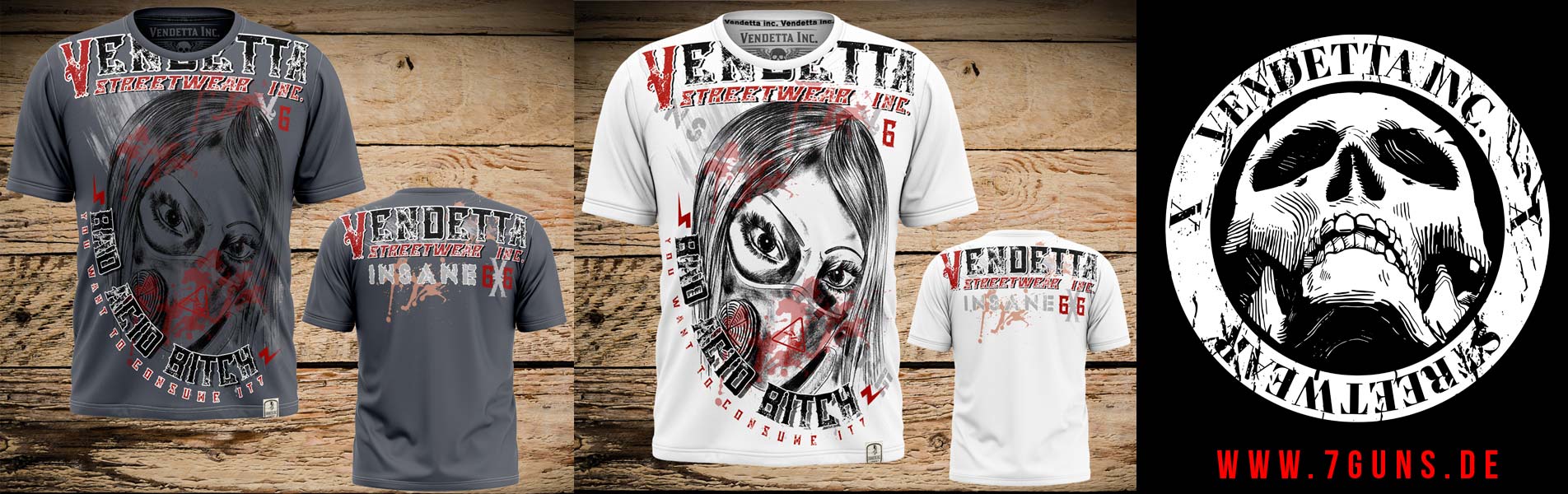 Vendetta Streetwear Insane Shirt